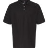 NEGRO FINE Playera Hombre Mod. 7006, tipo POLO, 50% Poliester-50% Algodón,Tallas ADULTO, con impresión frontal ó trasera con logo frontal.
