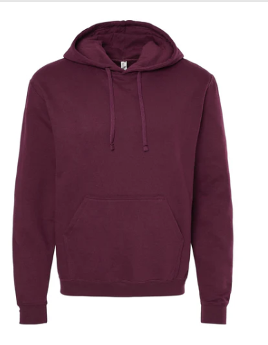 NUEVO MARRON Sudadera Cerrada, UNISEX, Tallas ADULTO, con impresión frontal ó trasera con logo frontal.