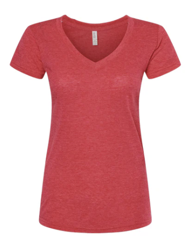 Playera Dama Mod. 3542, 65% Poliester 35% Algodón, Ultra Ligera,Tallas ADULTO, con impresión frontal ó trasera con logo frontal.