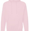 ROSA LIFHT PINK Sudadera Cerrada, UNISEX, Tallas ADULTO, con impresión frontal ó trasera con logo frontal.
