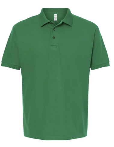 Playera Hombre Mod. 7002, tipo POLO, 100% Algodón, Tallas ADULTO, con impresión frontal ó trasera con logo frontal.