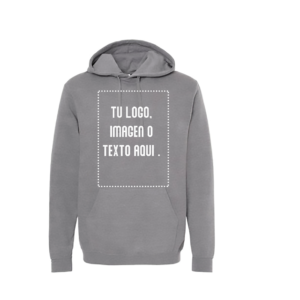 Sudadera Cerrada, UNISEX, Tallas ADULTO, con impresión frontal ó trasera con logo frontal.